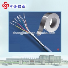 Aluminum foil for cable wrap