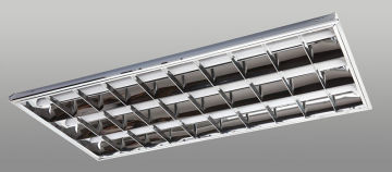 Energy Saving Led Led Troffer Lighting Fixtures Angle Replace Fluorescent Troffer 132w