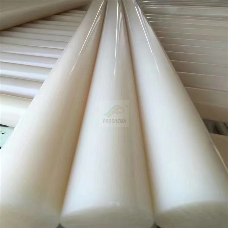 100 ٪ Virgin PVDF ROD BAR HIGH PVDF