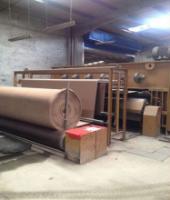 2500mm high quality PET carpet making machine