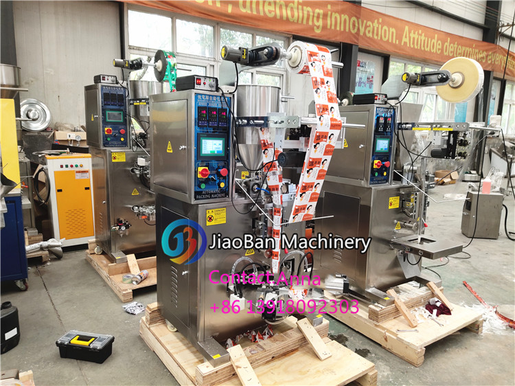 JB-150S Vertical Automatic Triangle Taper Bag Packing Machine Chips Snack Food Chocolate Beans Packaging Machinery Factory price