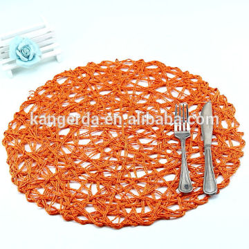 orange decorative kitchen mats