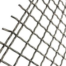 SUS 304 316 Stainless Steel Crimped Woven Wire Mesh for Sieve Screens