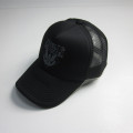 Mężczyzn czarny drukuj Trucker Cap