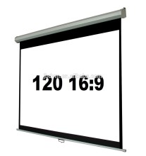Manual Projector Screen/Proejctor Screen Manual Pull Down/Matte White Screen