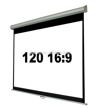Manual Projector Screen/Proejctor Screen Manual Pull Down/Matte White Screen
