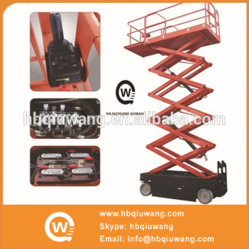 10m electro-hydraulic scissor lift