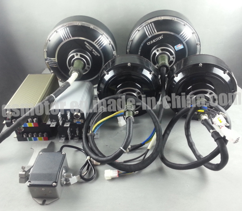 6kw Wheel Hub Motor Electric Car Kits for Smart Car