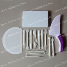Plastic Cake Fondant Decorating Tools Set