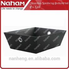 NAHAM trapezoid design Storage Tray/Office Desk tray with handle