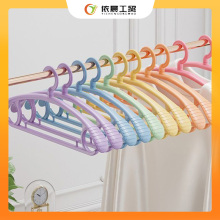 Rainbow colored Plastic Hangers