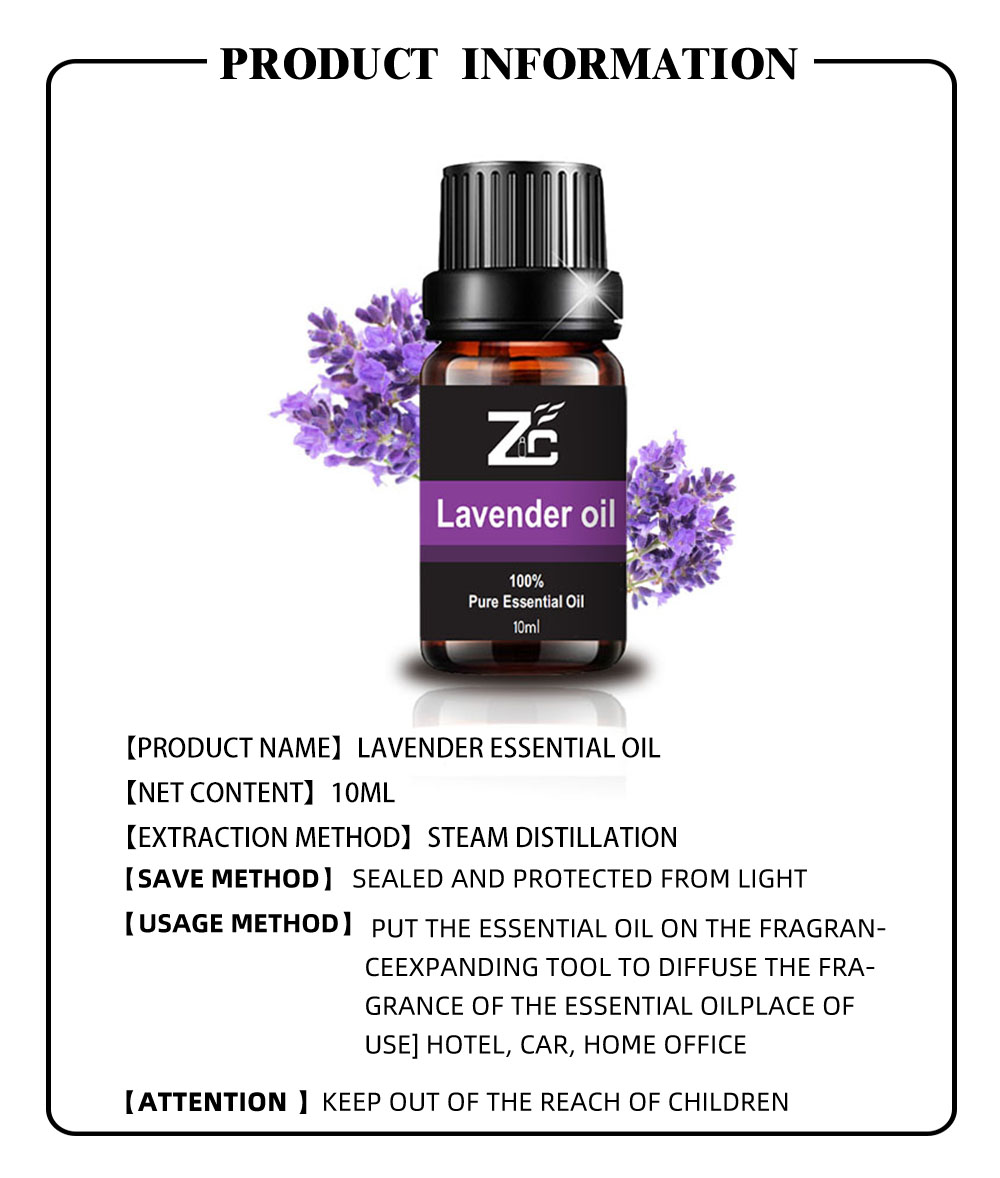 Custom Lavender Essential Oil for Massage Aromatherapy