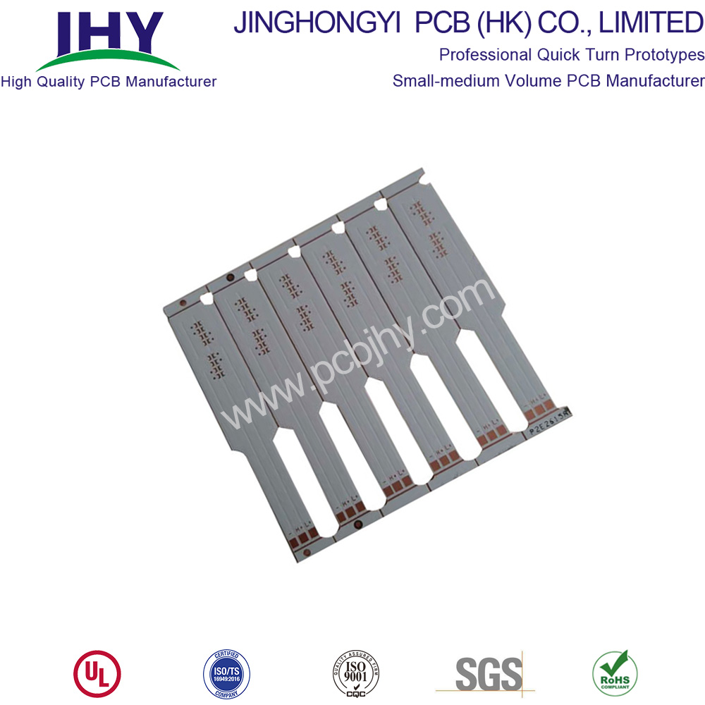 2oz witte 2,4 mm koperen basis PCB metalen PCB 2oz White 2.4mm Copper Base PCB Metal PCB
