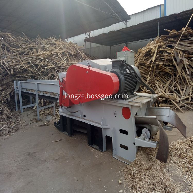 GX216/55kW Shipper Wood Shredder dan Chipper Wood Industrial