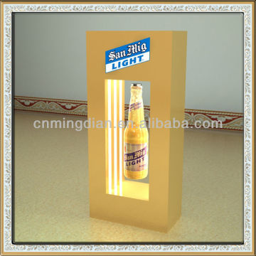 led beer bottle display,led wine bottle display