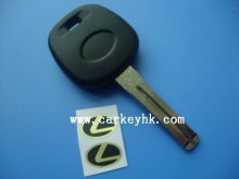 Hot sale Lexus Transponder Key With 4D-68 Chip(Short Blade)