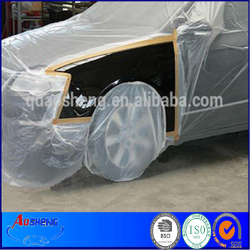 Printable auto tire bag Wheel bag masker HDPE