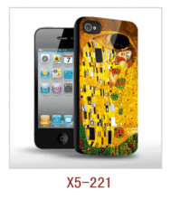 Art Painting Picture 3d Iphone5 Case,pc Case Rubber Coated,with 3d Picture,multiple Colors Available?