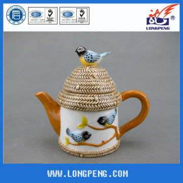 Antique Decorative Easter Ceramic Teapots