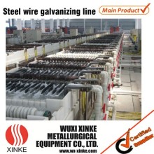 Steel wire electro Zinc coating line