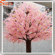Different color artificial cherry blossom trees