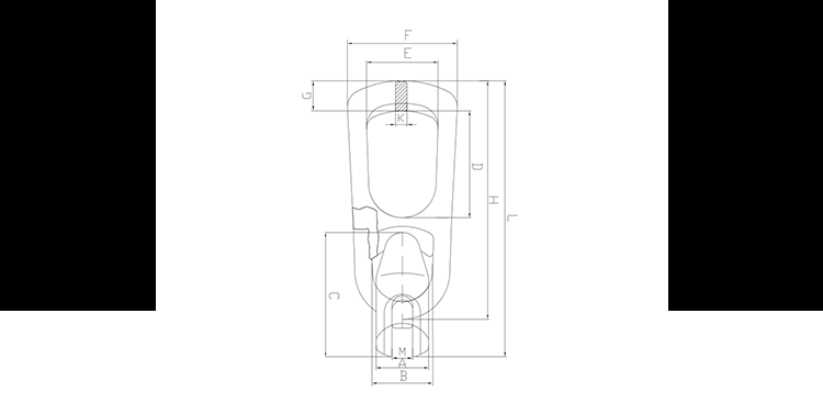 Galvanized precast lifting eye clutch spherical head anchor for quick precast lifting devices