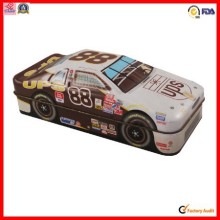 factory custom design pencil car shape tin box