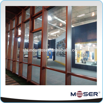 High quality wooden / timber curtain wall
