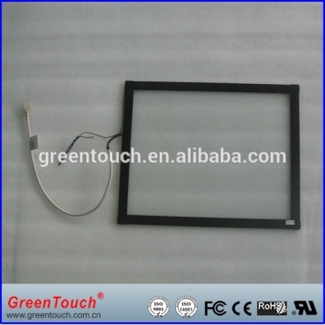 Anti vandal saw touch screen panel