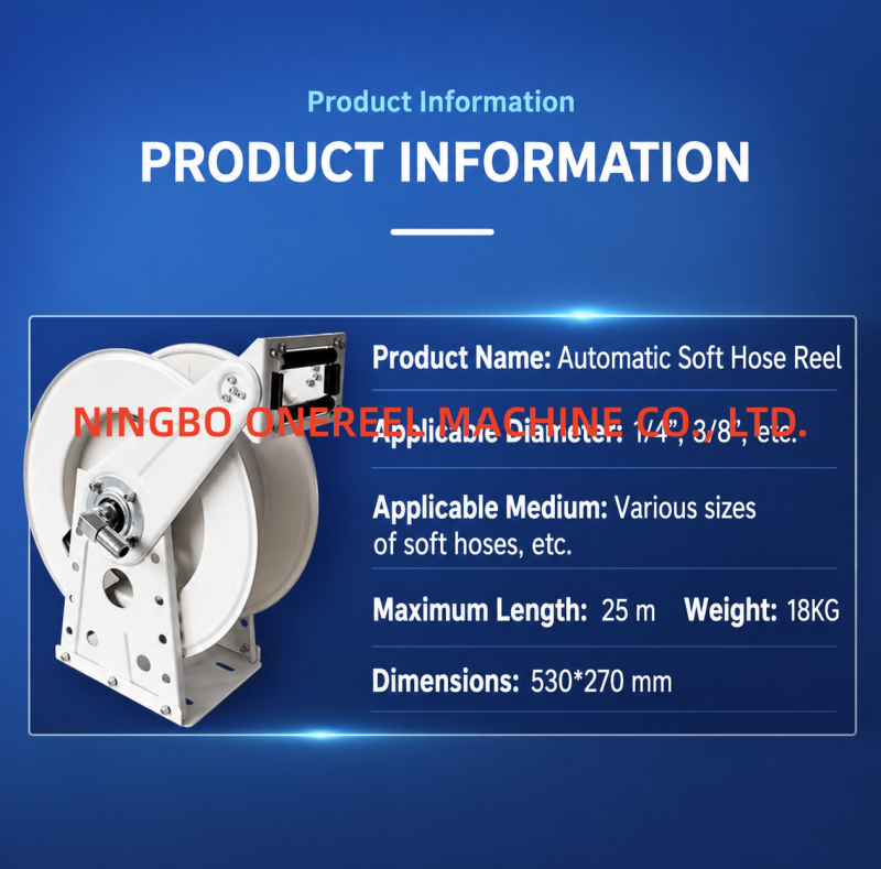 Yakıt Dağıtıcı Otomatik Hortum Makarası (3) Fuel Dispenser Automatic Hose Reel (3)