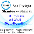 Shantou logistica Servieces a Sharjah