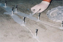 Joint grouting osmotic grouting material