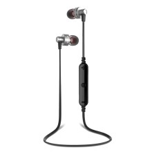 2015 super bass Metal earphone wireless bluetooth Earphone For Cell Phone Computer MP3 Player