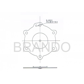 1-1/2" Diaphragm For ASCO Pulse Jet Valve SCG353A047