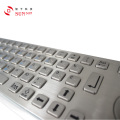 Teclado de metal para máquina industrial