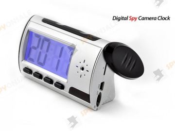 Spy Camera--digital Clock Camera Hd Hidden Pinhole Motion Detection Cee Spy Camera Cee-sg0
