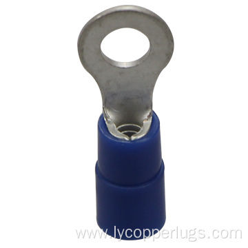 Insulated Ring Cord End Copper Cable Terminal Lug