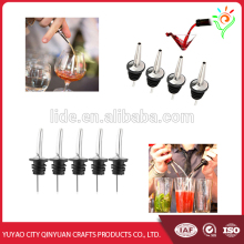 Best price metal wine bottle pourer, drip stop wine pourer