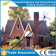 New design Drill driven drain pipe sweep cleaning Brush kit with with telescopic handle