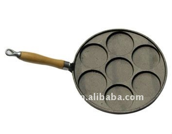 MUFFIN PANL CASTIRON COOKWARE with handle