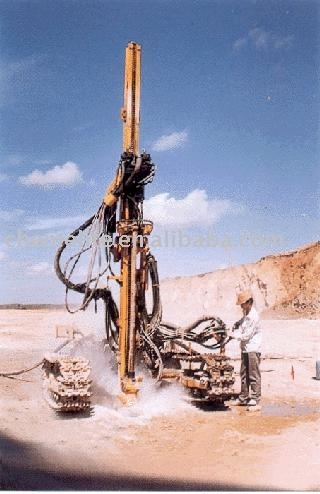 Crawler drilling rig