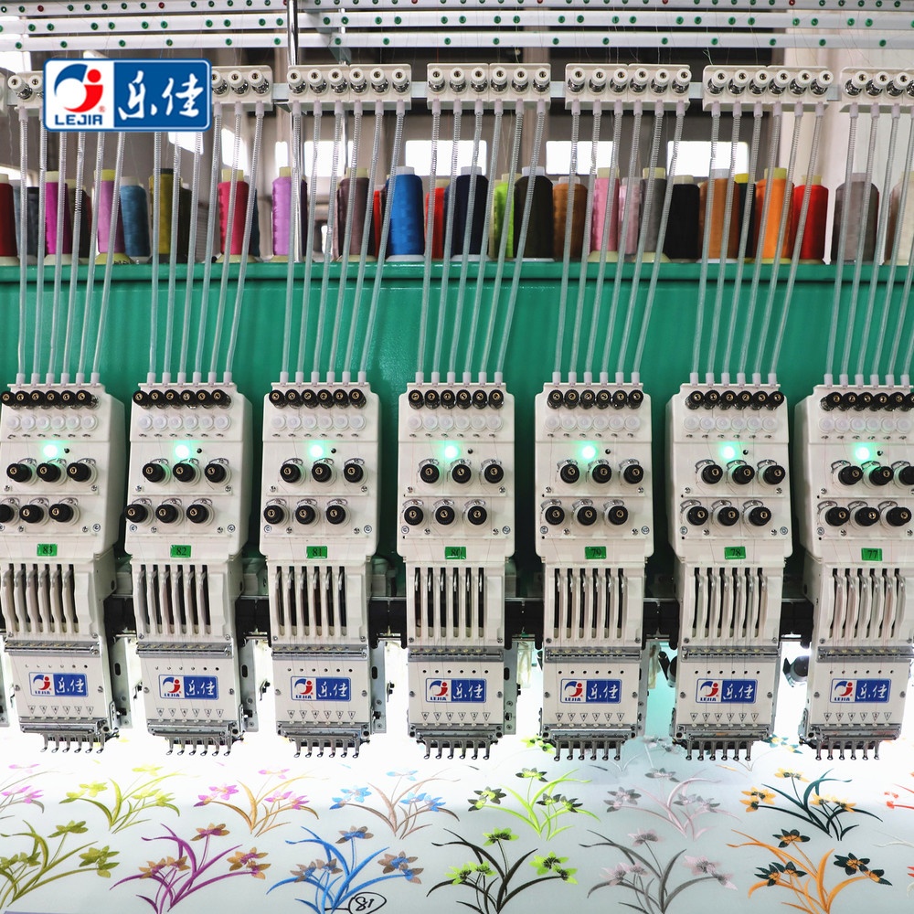 Lejia super multi head computer embroidery machine for sale