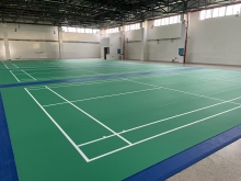 High Quality Indoor PVC Crystal Sand Sports Flooring