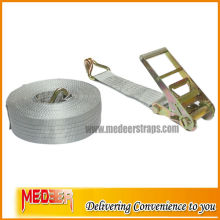 4 Inch 10 Tons Cargo Lashing Belts/ Ratchet Assembly Straps/ Ratchet Straps Set