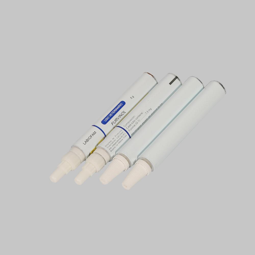 Tamper Evident Cap Eye Cream Aluminium Tube