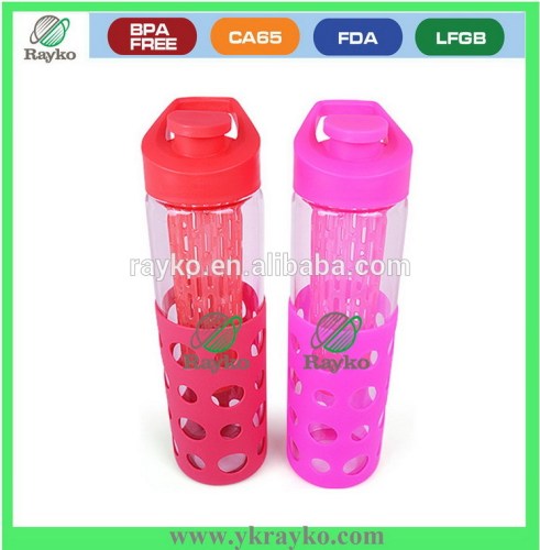 Colorful design reusable plastic bottle