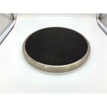 Silicon carbide ceramic sucker for solar photovoltaic machining