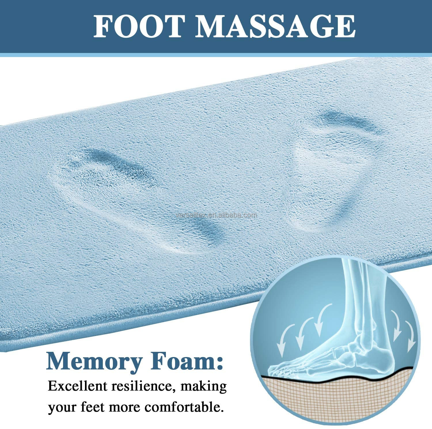 Memory Foam Bath Rug