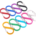 Holder clé des carabiners en aluminium