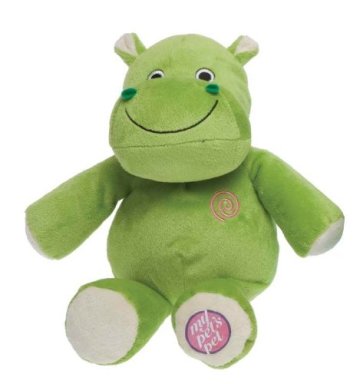 green hippo plush toy, plush toy hippo green, hippo plush toy green